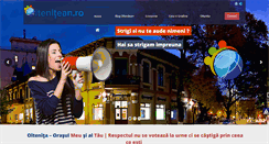 Desktop Screenshot of oltenitean.ro